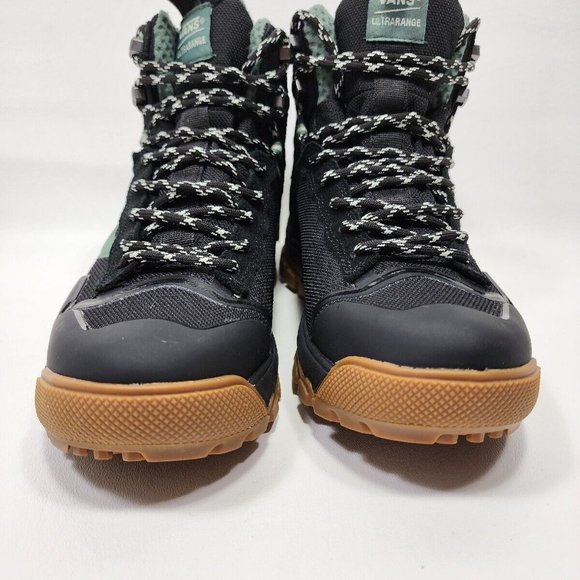 VANS UltraRange EXO Hi Gore-Tex MTE-3 Black Duck Green Men's Sz 7.5 New No Box - Picture 2 of 15